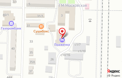 Гостиница Пражечка на карте