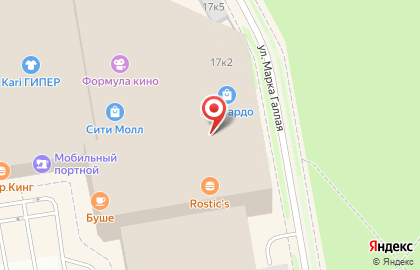 Цветочный магазин на Коломяжском проспекте, 17 к2 на карте