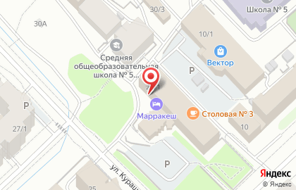 Гостиница Marrakesh на карте