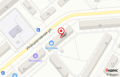 Ателье-мастерская МарЛен на Инициативной улице на карте