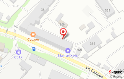 Ромово на карте