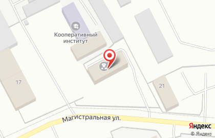 Уголовно-исполнительная инспекция на Магистралиной улице на карте