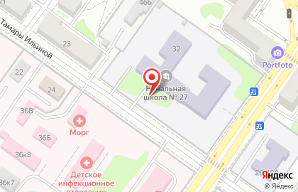 Виста на улице Орджоникидзе на карте