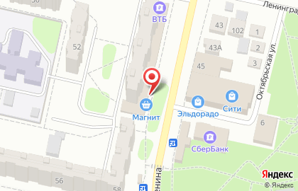 Супермаркет Ярослав на улице Ленина на карте