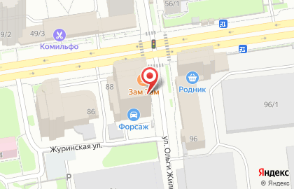 Транспортная компания А Вектор на карте