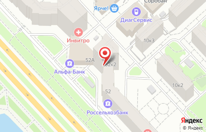 Магазин садово-хозяйственных товаров Огород на Ленинградском проспекте на карте