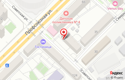Магазин бескаркасной мебели Груша набитая на карте