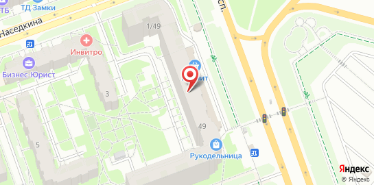 Автошкола Драйв на Октябрьском проспекте, 49/1 на карте