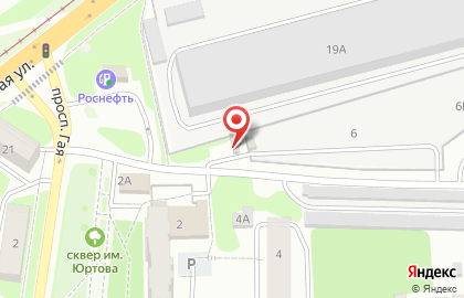 Шиномонтажная мастерская ShinPro73 в Железнодорожном районе на карте