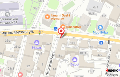 Салон Стайл на Николоямской улице на карте