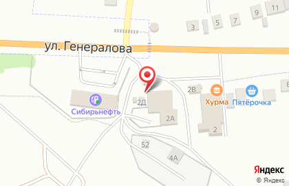 Супермаркет Магнит в Пензе на карте