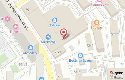 Мебельный салон Милена на Революционной улице на карте
