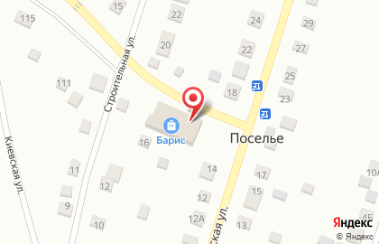 Магазин у дома Барис-продукты на Советской улице на карте