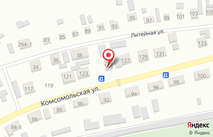 Магазин Серебряный шар на Комсомольской улице, 125 на карте