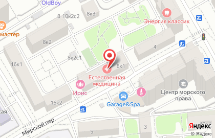 Гомеопатическая клиника Естественная медицина на Петровском парке (СЛ) на карте