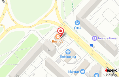 Служба доставки Restudm на Автозаводской улице на карте
