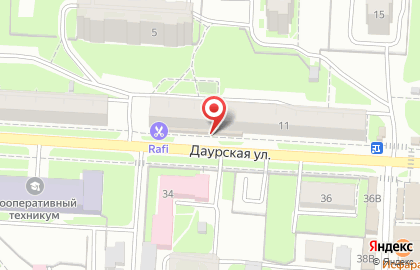 Магазин Автомир на Даурской улице на карте