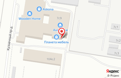 Салон мебели Ладья в Автозаводском районе на карте