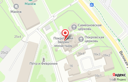 Покровский собор в Великом Новгороде на карте