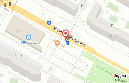 Киоск по продаже фастфудной продукции Шашлык off на Успенском проспекте на карте