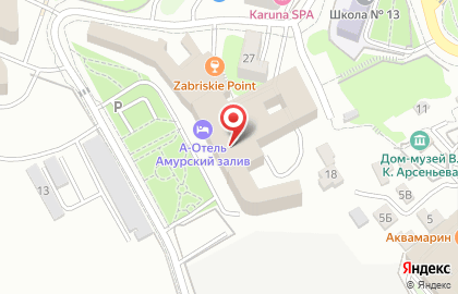 Пять Пальцев на карте