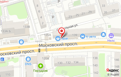 Банкомат ВТБ на Московском проспекте, 135/147 на карте