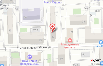 Архитектора Половинкина Ю.в. Мастерская на карте