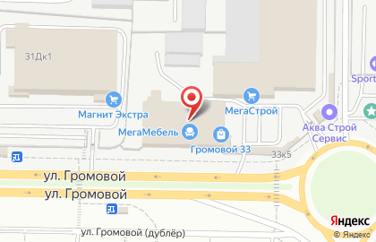 За матрасом, мультибрендовый магазин на улице Громовой на карте
