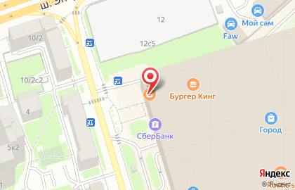 Банкомат Райффайзенбанк в Лефортово на карте