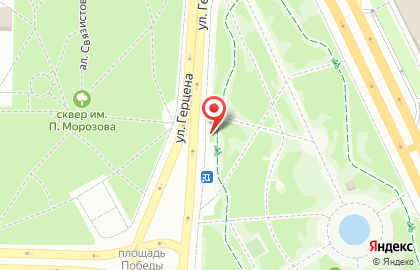 Сибхолод на улице Герцена на карте