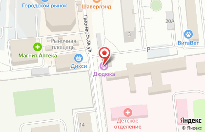 Бегемот и К на карте