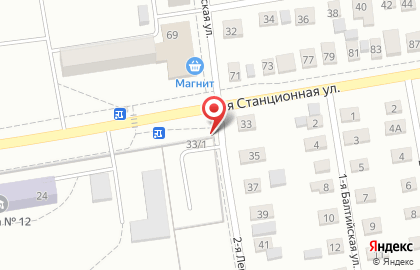 Шиномонтажная мастерская на 2-ой Ленинградской улице на карте