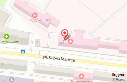 Диагностический центр Барсмед в Зеленодольске на карте