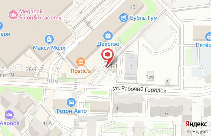 Автомойка в Хабаровске на карте