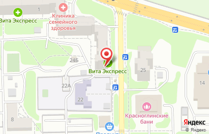 Аптека Вита на Симферопольской улице на карте