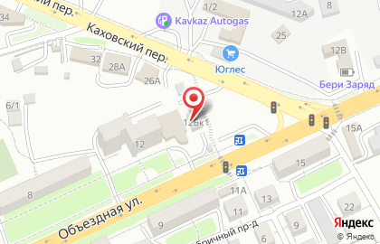 Родник на Объездной улице на карте