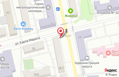 Аптека Фармленд на улице Пархоменко, 9 на карте