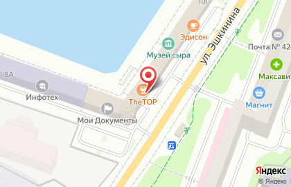 Центр паровых коктейлей theTOP на карте