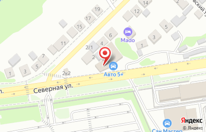Автомастерская Инжектор на Светлановской улице на карте