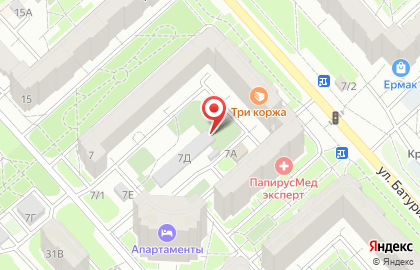 Центр страхования в Советском районе на карте