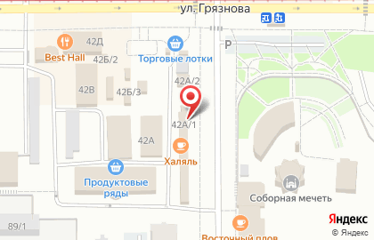 Кафе узбекской кухни в Правобережном районе на карте