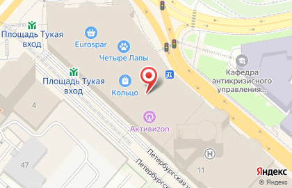Кафе Барбекю в ТЦ Кольцо на карте