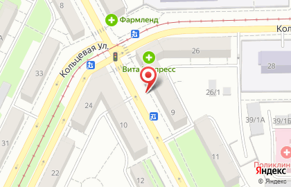 Супермаркет Полушка ВкусМаркет в Орджоникидзевском районе на карте
