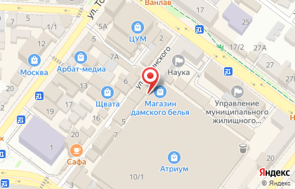 Ателье Иппон на улице Белинского на карте