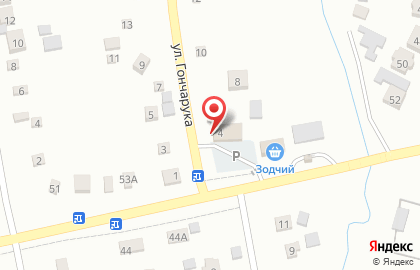 Универсальный магазин Зодчий на карте