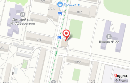 МКС на проспекте Ворошилова на карте