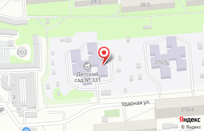 Детский сад №331 комбинированного вида на площади Карла Маркса на карте