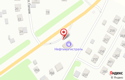 АЗС Нефтьмагистраль на улице Гоголя на карте