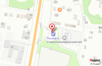 Роснефть в Ставрополе на карте