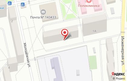 Среднерусский банк Сбербанка России, ОАО, пос. Нахабино на Инженерной улице на карте